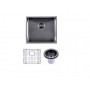 Aqu Gun Metal Handmade Kitchen Sink 510*450*230 Aqu Gun Metal Handmade Kitchen Sink 510*450*230